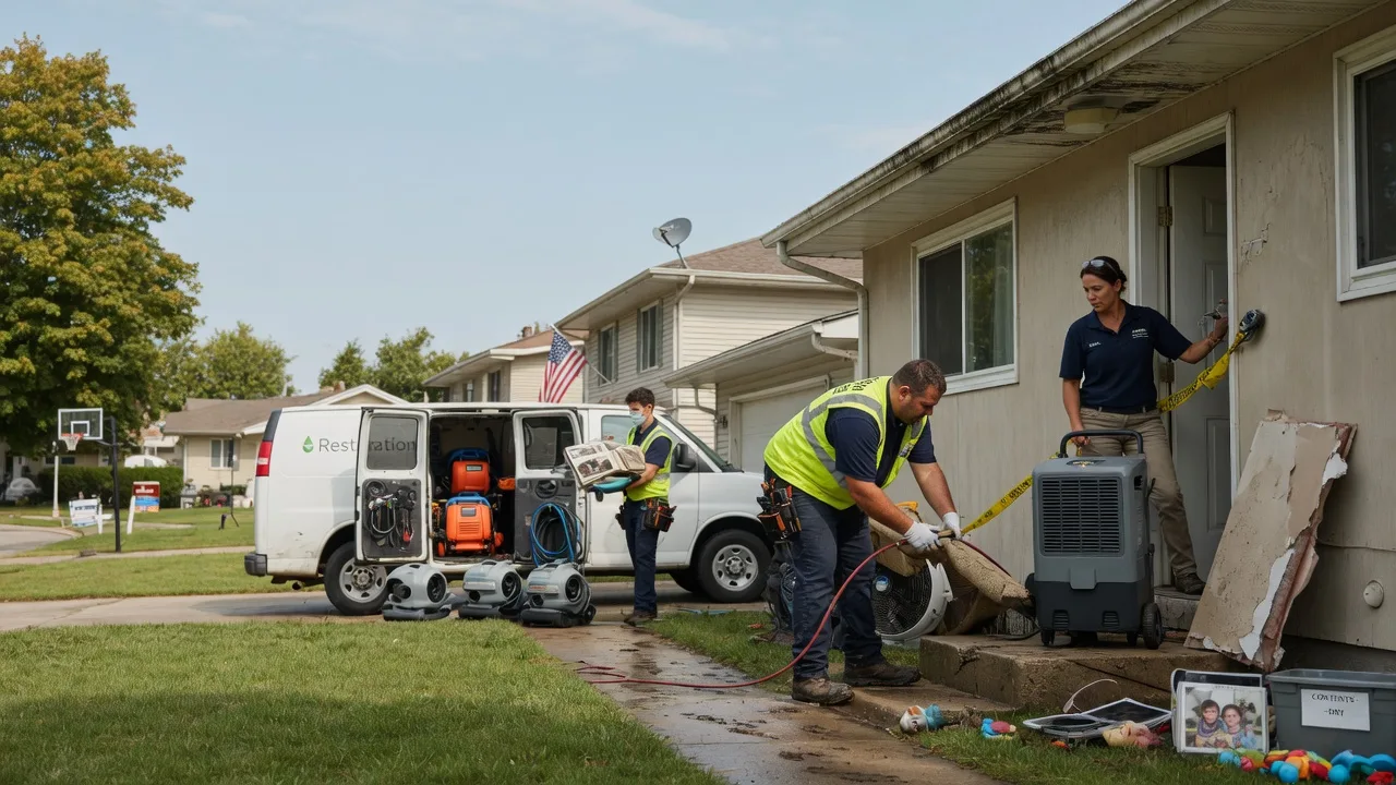 Water Damage Restoration in Butner, NC near me